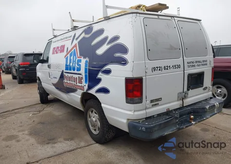 2008 Ford E-150 Commercial/Recreational из США, поврежденный, VIN 1FTNE14W18DA20208